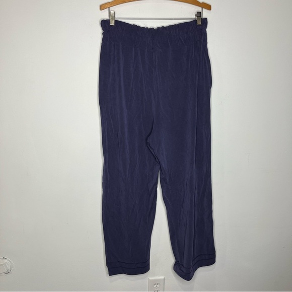 Saturday Sunday by Anthropologie wide leg pants paperbag waist  women’s large - Picture 7 of 9